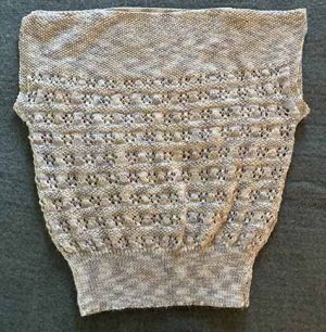 Golly No 1 - Moss Stitch pattern