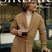 Sirdar 5512 Mans Jacket, DK/Chunky, 38-48"