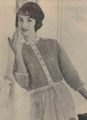 Bed Jacket from the 1958 Magazine My Home