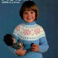 Robin 13089 - Fair Isle Sweater