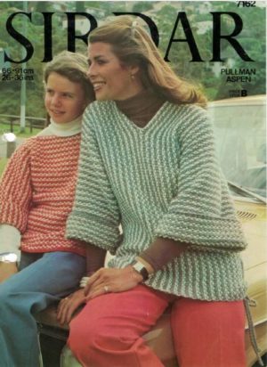 Sirdar 7162 - Turnabout Sweater