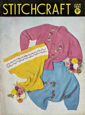 Stitchcraft No 205 cover page - January 1951