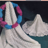 Sirdar 3007 - Square and Circular Baby Shawls