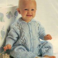Hayfield 4354 - Baby's Jump Suit