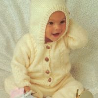 Peter Pan P725 - Hooded Jacket, Leggings & Mittens