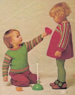 Cleckheaton 195 - Toddler's Jumper & Dress