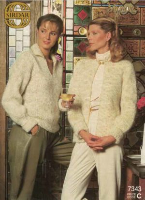 Sirdar 7343 - Lady's Jumper & Jacket