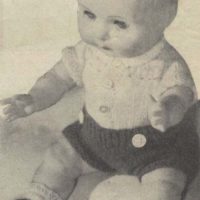 Boy Doll Outfit from 1958 My Home Magazine - gallery1