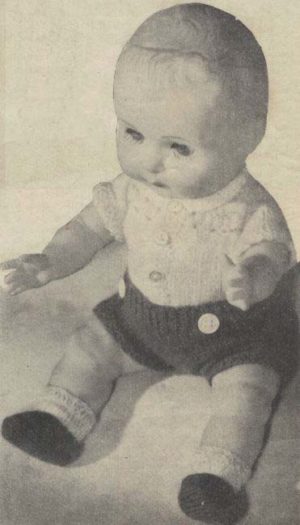 Boy Doll Outfit from 1958 My Home Magazine - gallery1