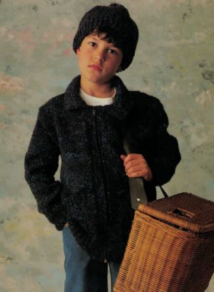 Patons 1020 - Child's Jacket & Hat