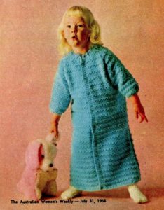 Womens Weekly 1968 sleeping bag