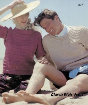 Classic Elite Yarns 307 - Mens and Ladies Jumper - image