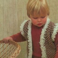 Sirdar 108-35 36 Sweater and Waistcoat image2