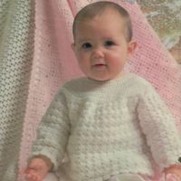 Sirdar 108-40 41 Crochet Angel Top and Knitted Shawl image