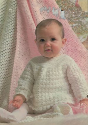 Sirdar 108-40 41 Crochet Angel Top and Knitted Shawl image
