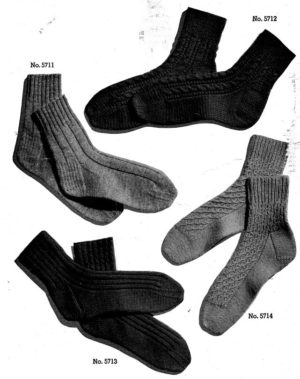 Jack Frost two needle socks - Volume 57 5711, 5712, 5713, 5714