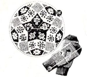 Emu KnitPat 448 - Fairisle Beret & Mittens for a 2-3 year old - Image 3