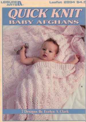 Leisure Arts 2894 - Quick Knit Baby Afghans