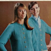 Argyll 616 - Lady's V or Round Necked Cardigan