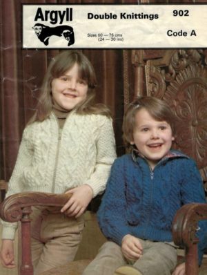Argyll 902 - Children's Aran Jacket
