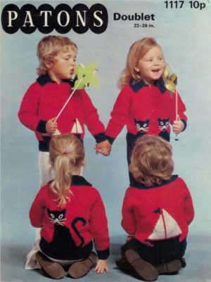 Patons 1117 - Zip Up Cardigan / Jacket