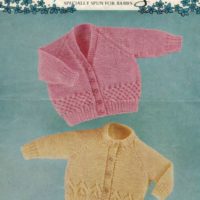 Peter Pan 231 - Baby Cardigans