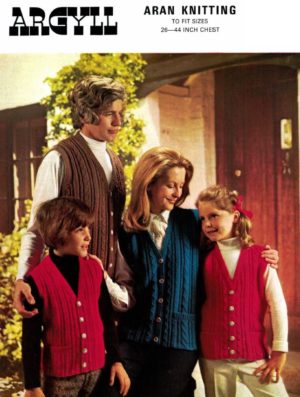 Argyll 726 - Waistcoats for all the family