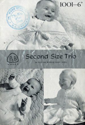 P&B Wools 1001 - Cardigan, Shawl and Matinee Coat