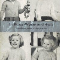 Cardigans & Jumpers in P&B Fuzzy Wuzzy and 4 ply
