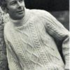 Patons Aran Book No 154 - 12 Designs for the family in Capstan - Image 29