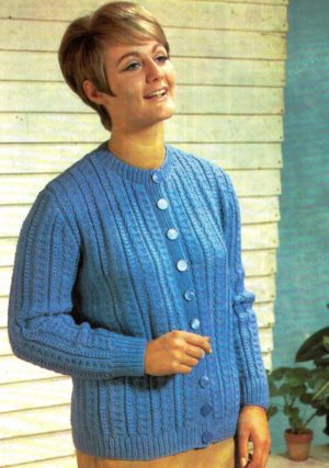 Patons Aran Book No 154 - 12 Designs for the family in Capstan - Image 5