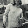 Patons Aran Book No 154 - 12 Designs for the family in Capstan - Image 31