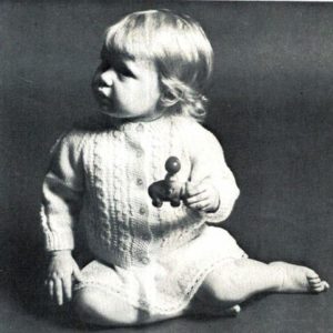 Patons 180 - Baby Scene - 15 designs of Knitting and Crochet for Tinies and Toddlers - Image 23