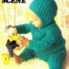 Patons 180 - Baby Scene - 15 designs of Knitting and Crochet for Tinies and Toddlers - Image 16