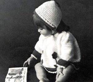 Patons 180 - Baby Scene - 15 designs of Knitting and Crochet for Tinies and Toddlers - Image 15