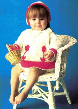 Patons 180 - Baby Scene - 15 designs of Knitting and Crochet for Tinies and Toddlers - Image 12