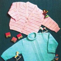 Patons 6260 - Toddlers Cardigan and Jumper