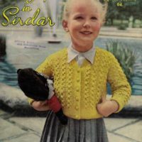 Sirdar 509 - Girls Cardigan