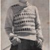Patons Knitting Book R3 - Mens 1940s Knitting Patterns for Fair isle sweaters vests and cardigans - Image 3