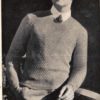 Patons Knitting Book R3 - Mens 1940s Knitting Patterns for Fair isle sweaters vests and cardigans - Image 11