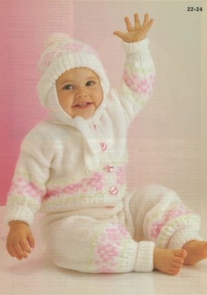 Nursery Knitting with Plymouth Yarn - Book 603 - Image 6