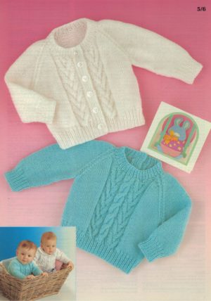 Nursery Knitting with Plymouth Yarn - Book 603 - Image 8