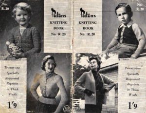 Patons Knitting Book No R.20 - Family Knits