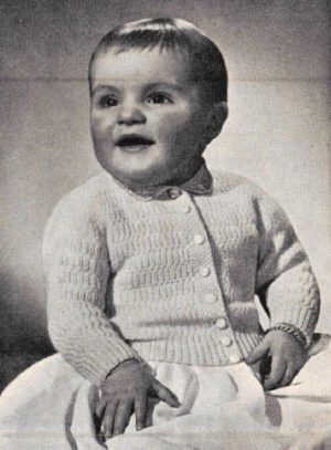 Patons Knitting Book No. R.12 - Baby Cardigan, Vest, Knickers, Frock and Shawl - Image 21