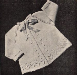 Patons Knitting Book No. R.12 - Baby Cardigan, Vest, Knickers, Frock and Shawl - Image 15