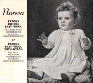 Patons Knitting Book No. R.12 - Baby Cardigan, Vest, Knickers, Frock and Shawl - Image 8