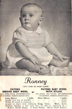 Patons Knitting Book No. R.12 - Baby Cardigan, Vest, Knickers, Frock and Shawl - Image 5