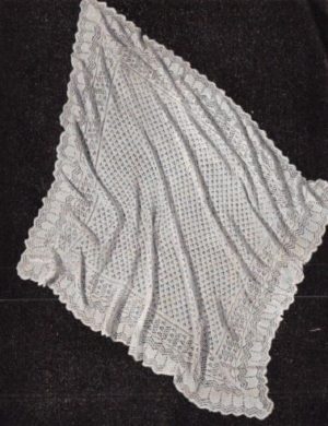 Patons Knitting Book No. R.12 - Baby Cardigan, Vest, Knickers, Frock and Shawl - Image 4