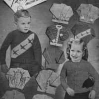 Paragon 65 - Girls and Boys 2 to 6 years Knitting Book