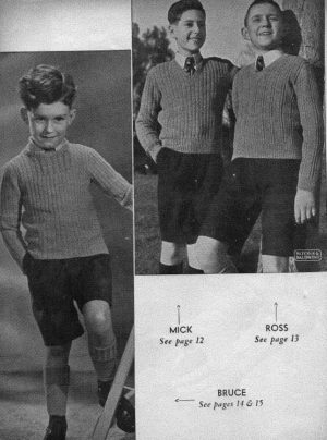Patons Knitting Book No 200 - Boy's Pullovers - Image 3